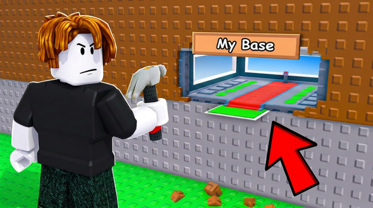 Vista general de Hide ur Base and Steal: mapa, bases ocultas y el loop de cash con pets